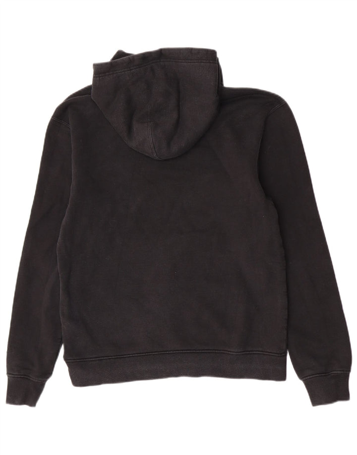 Felpa con cappuccio Jordan Air da uomo piccola in cotone nero