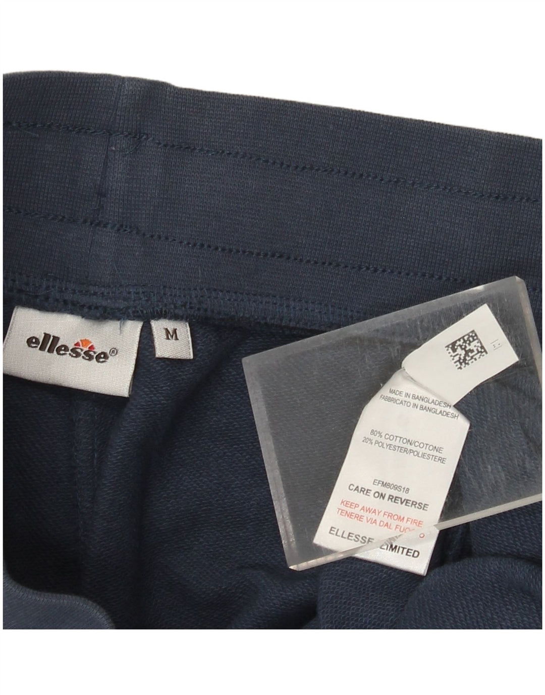 Pantaloni da tuta con grafica da uomo Ellesse Joggers medi blu navy sportivi