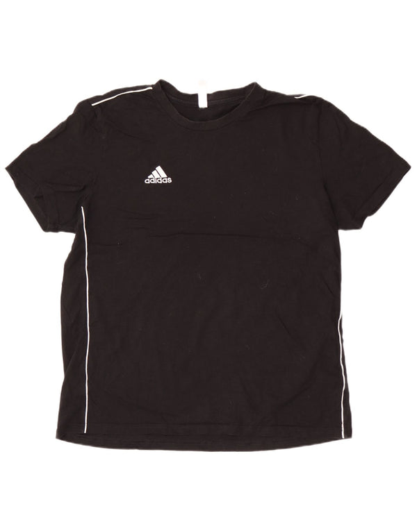 T-shirt da uomo Adidas Top XL in cotone nero