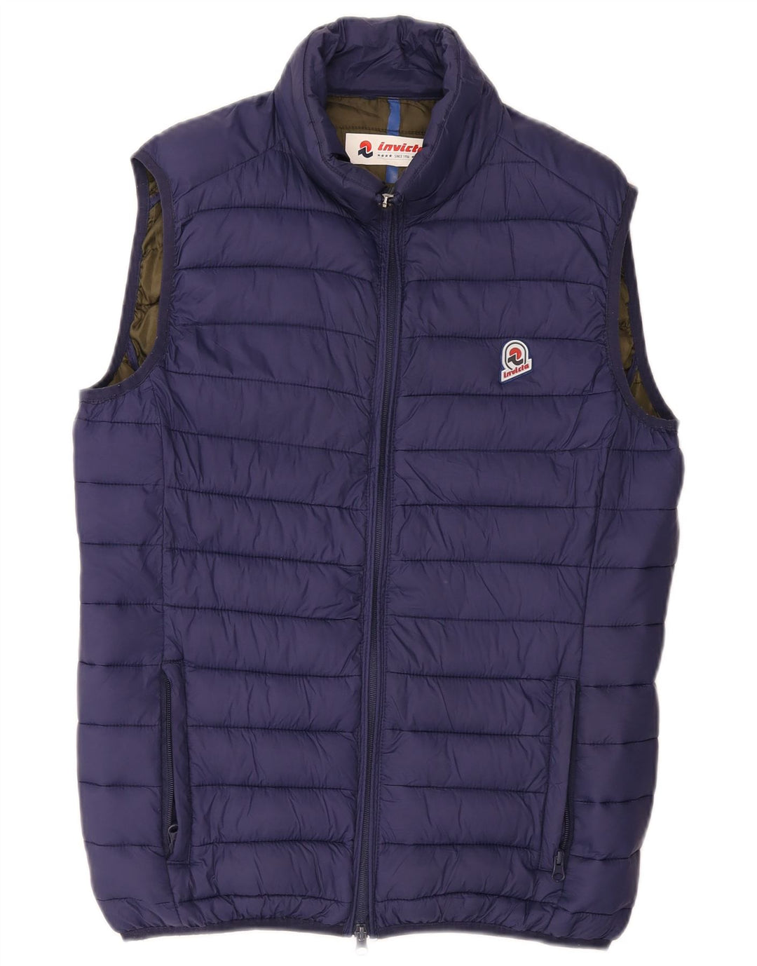 Gilet imbottito da uomo Invicta UK 38 medio blu navy in poliammide