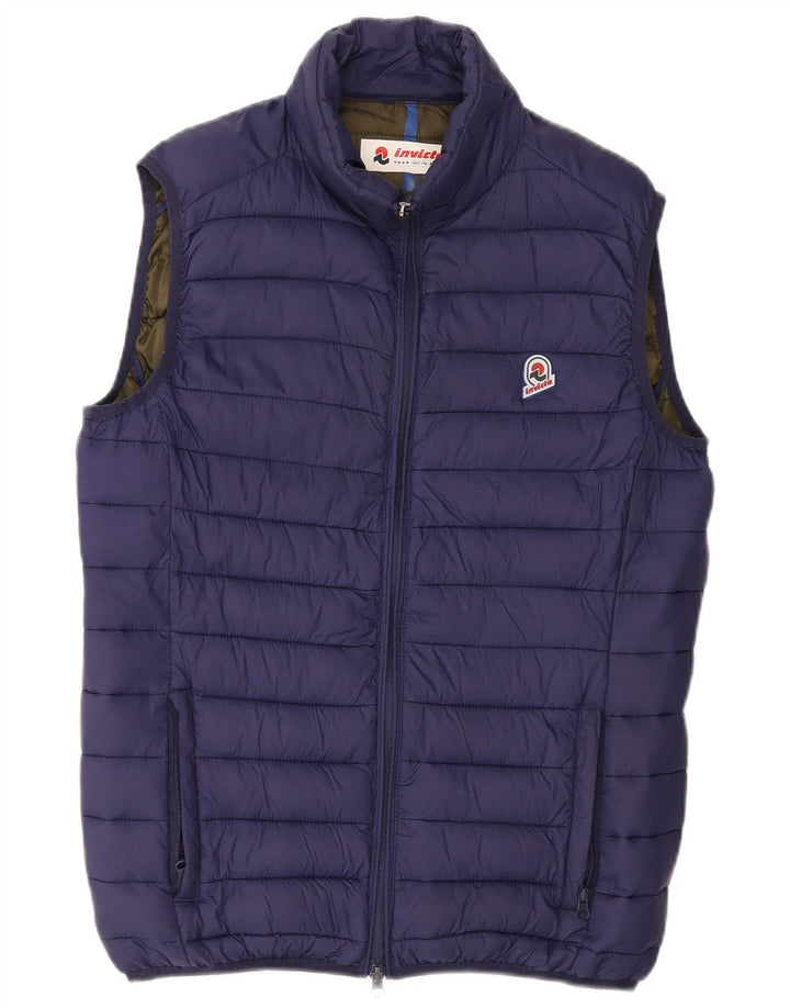 Gilet imbottito da uomo Invicta UK 38 medio blu navy in poliammide
