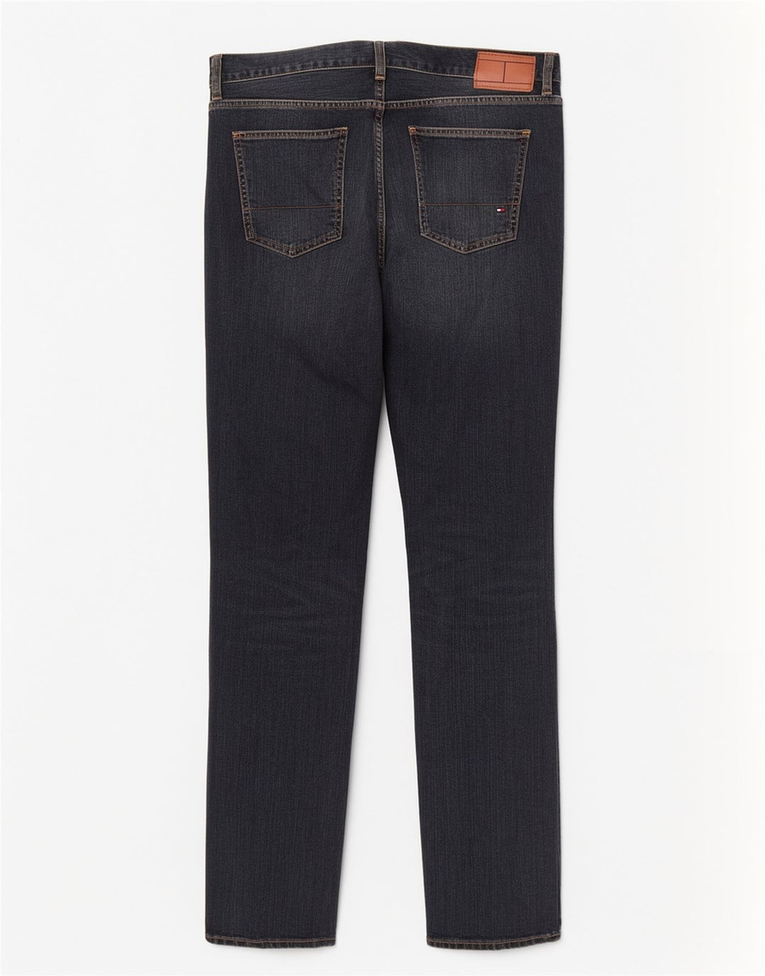 Jeans dritti da donna Tommy Hilfiger W31 L32 cotone blu
