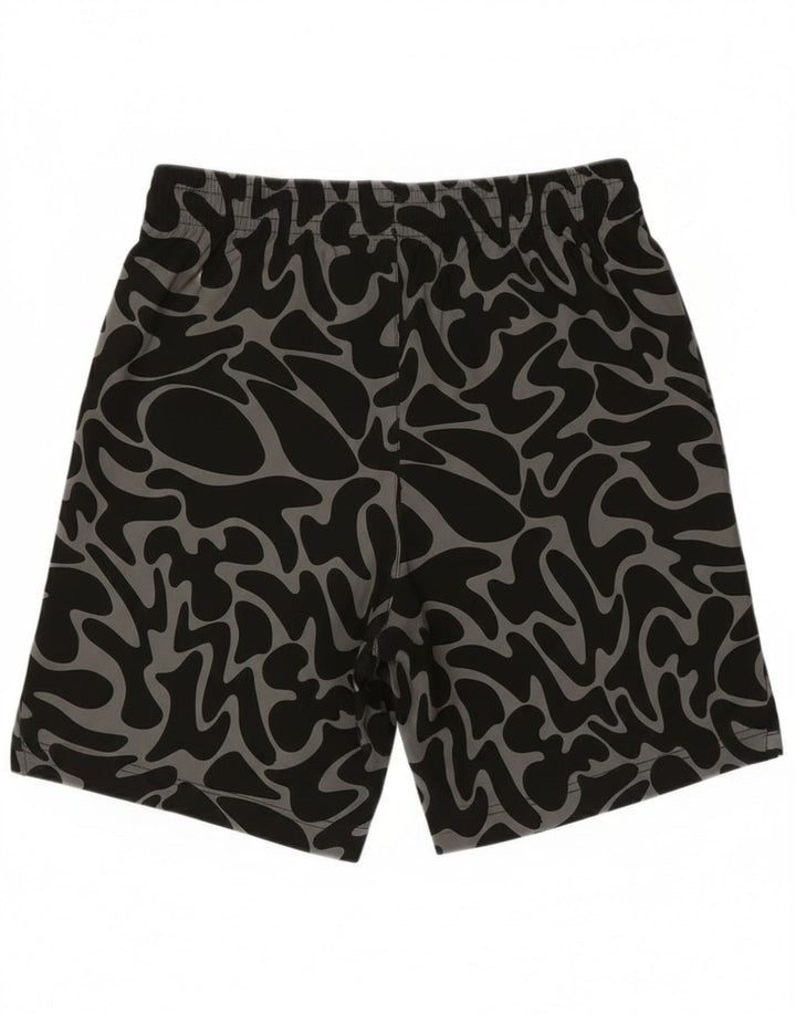 Pantaloncini sportivi Reebok da uomo XS in poliestere mimetico nero