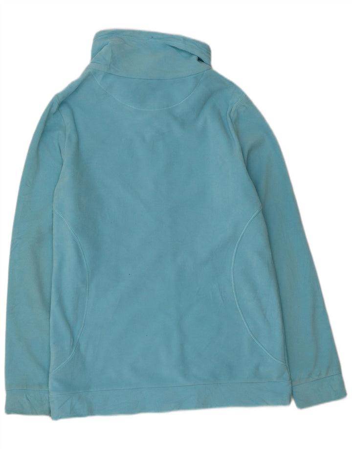 Giacca in pile da donna Adidas UK 18 XL blu poliestere