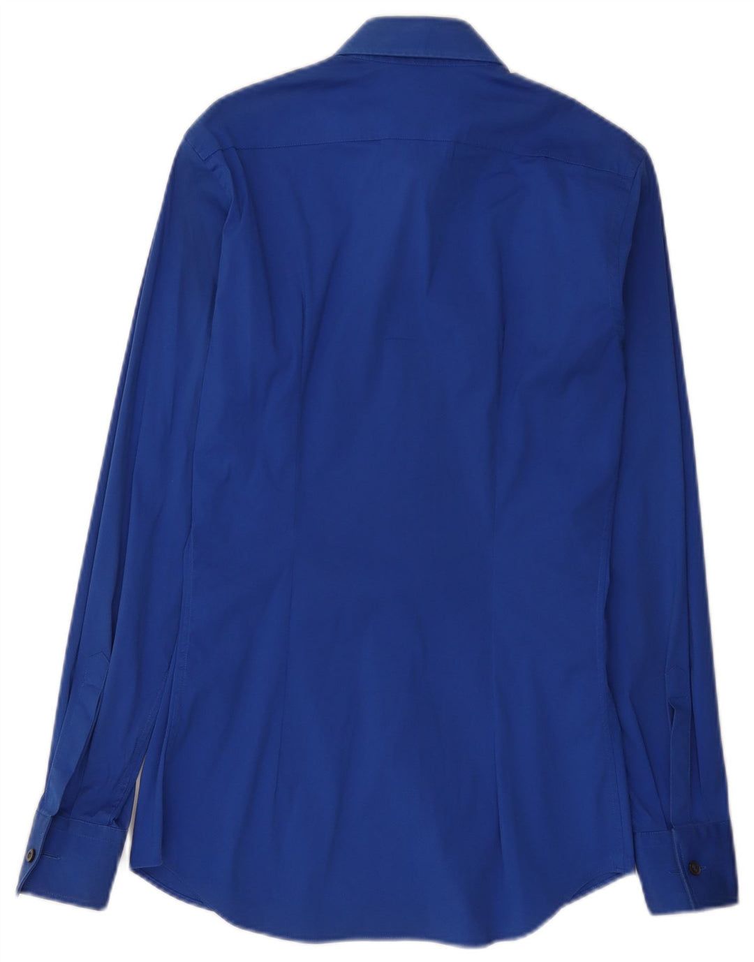 Camicia da uomo Prada taglia 38 15 cotone blu medio