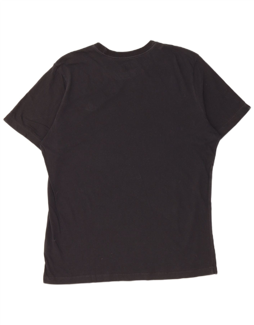 T-shirt da uomo NIKE Top grande in cotone nero