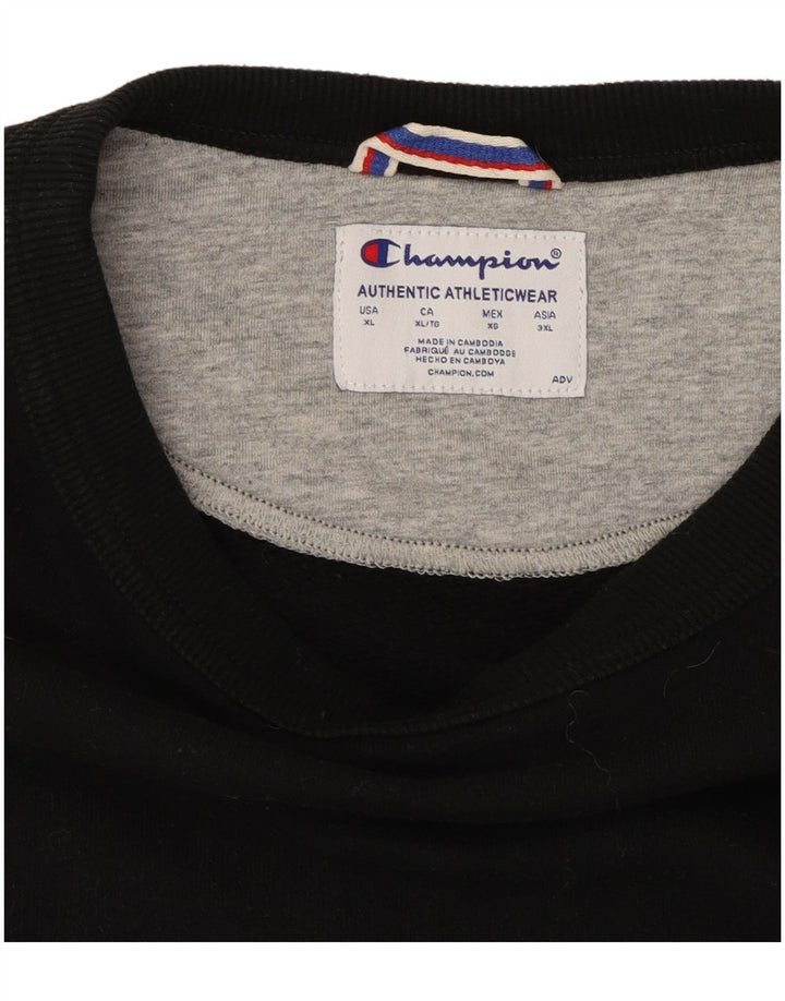 Felpa da uomo CHAMPION Maglione XL Nera