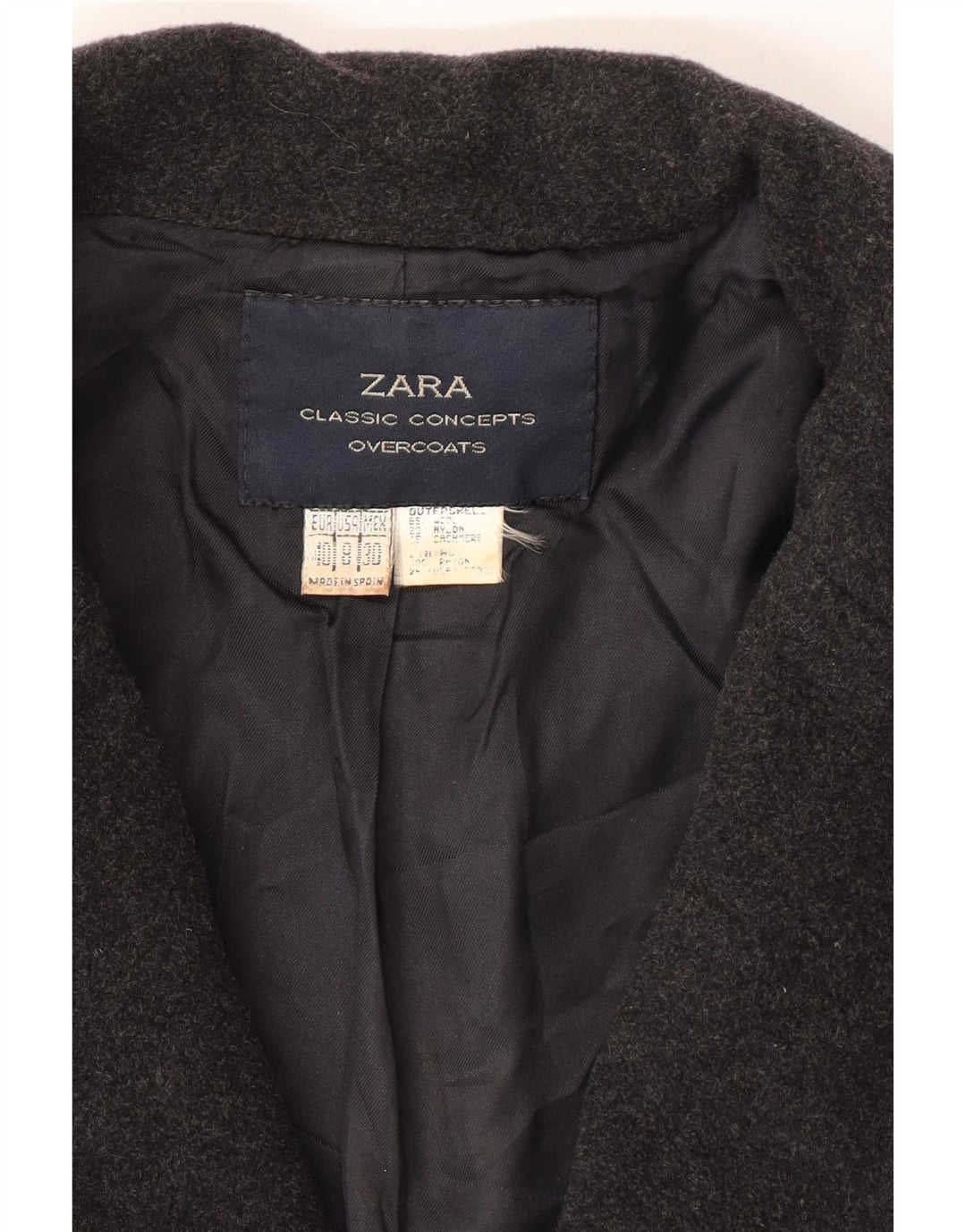 Soprabito Zara da donna EU 40 grigio medio