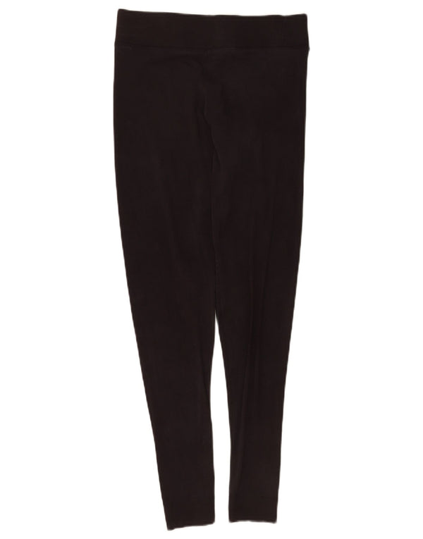 Marks & Spencer Womens Leggings UK 10 Small Black Viscose