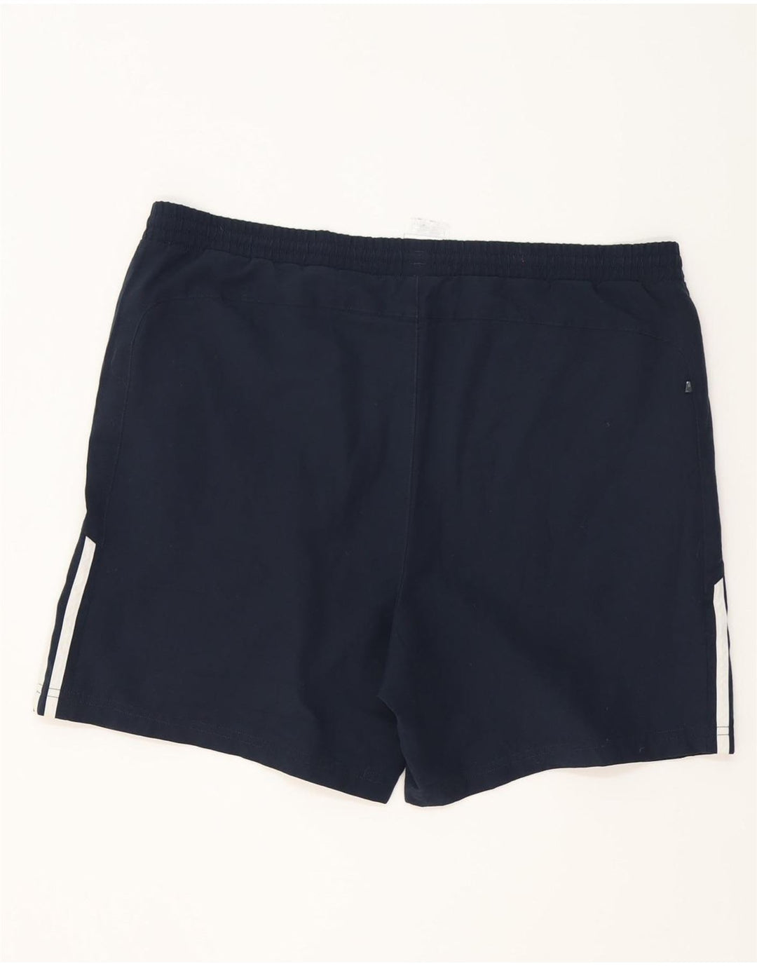 Pantaloncini sportivi da uomo Adidas Large blu navy in poliestere