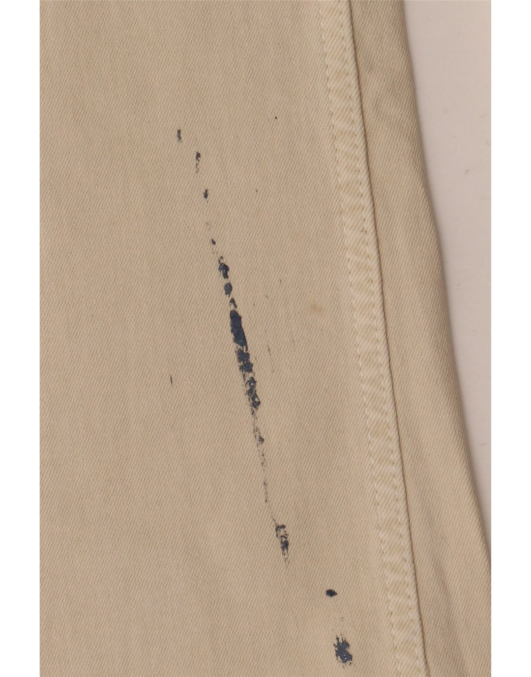 Jeans corti da donna Zara EU 40 medi W30 L25 bianco sporco