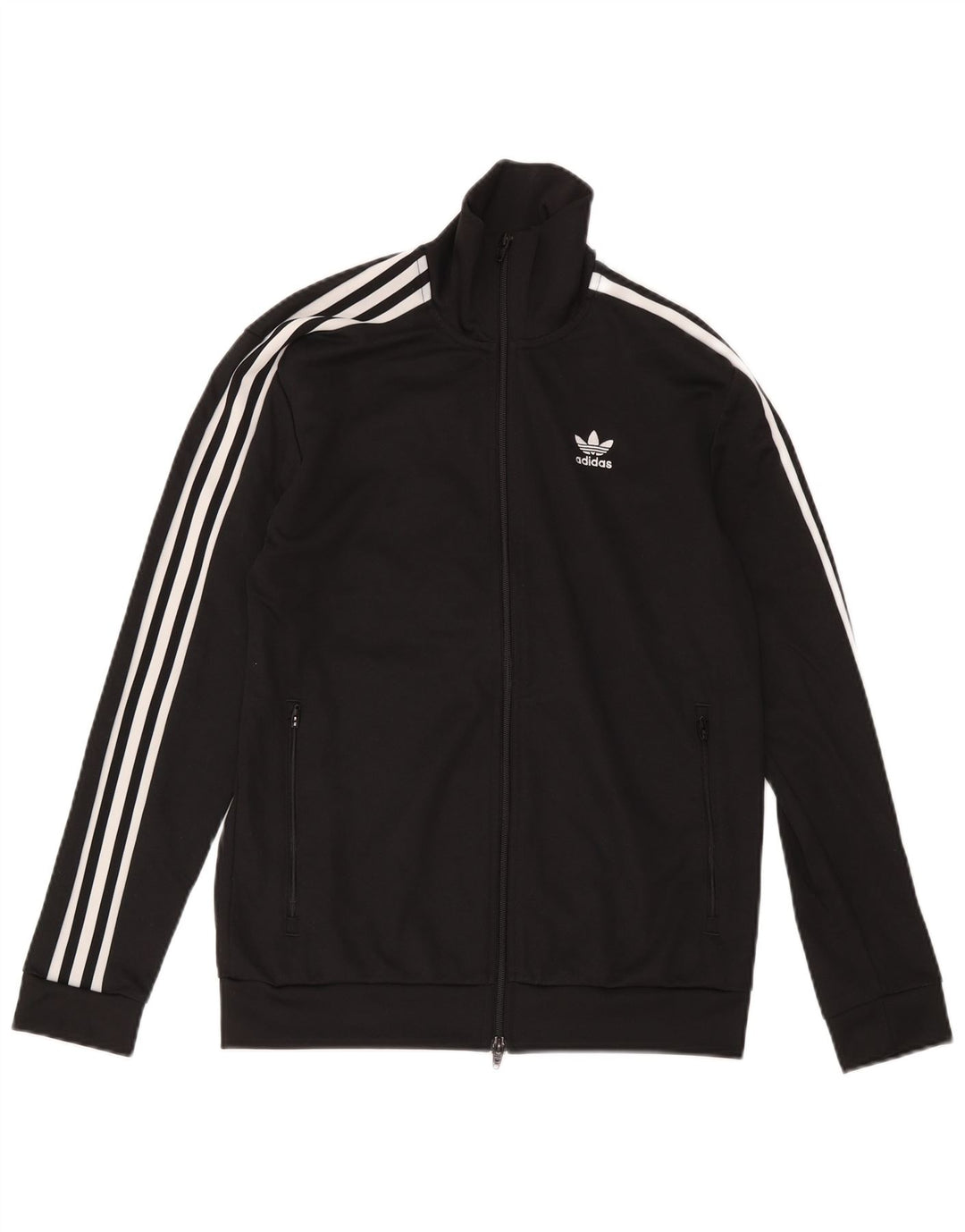 Giacca da ginnastica da uomo Adidas Small nera in poliestere