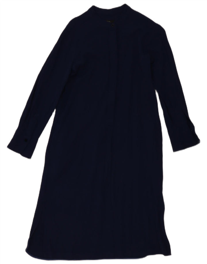 Max Mara Abito lungo a maniche lunghe da weekend da donna UK 14 Medio Blu navy