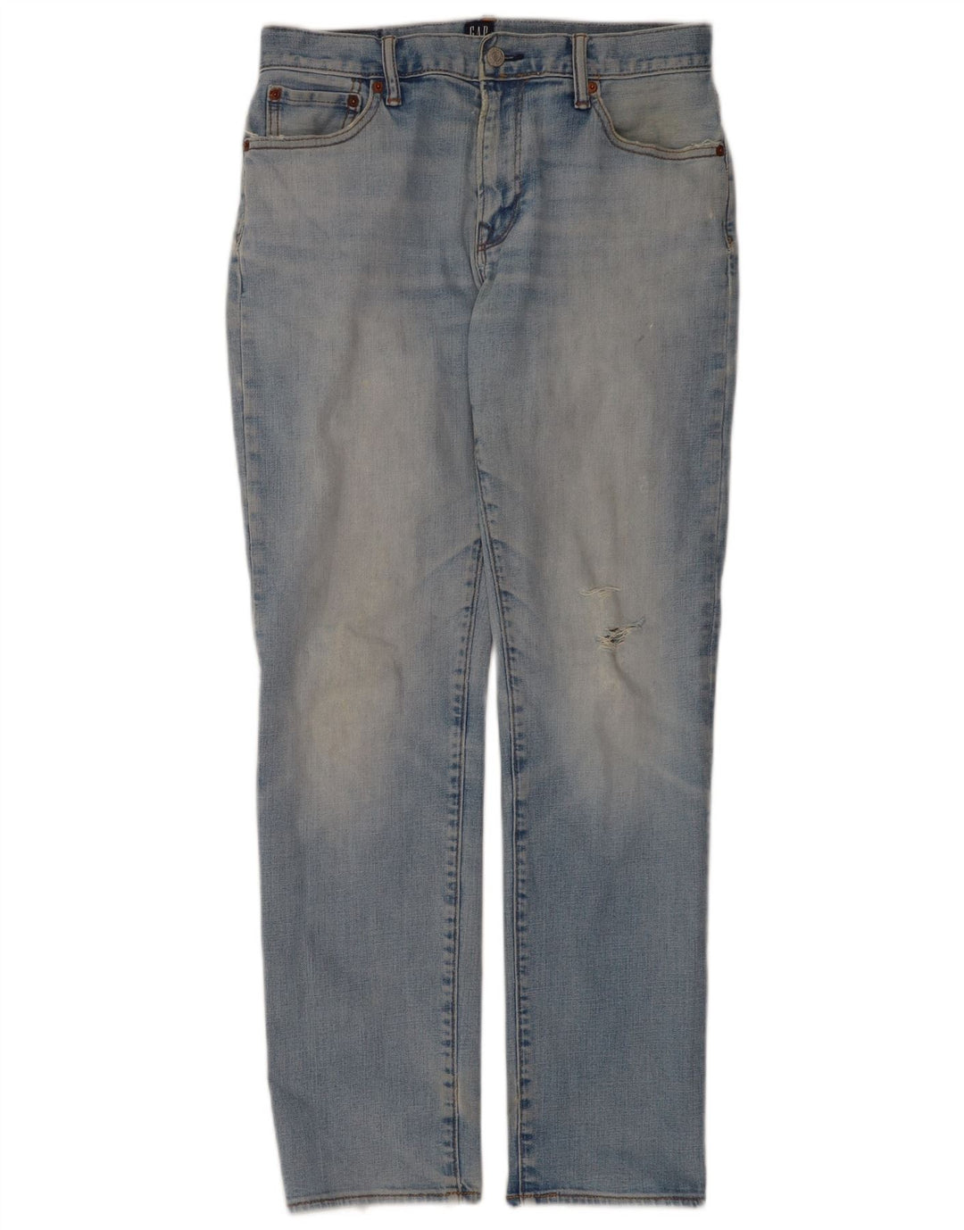 Jeans dritti da uomo Gap W30 L32 in cotone blu