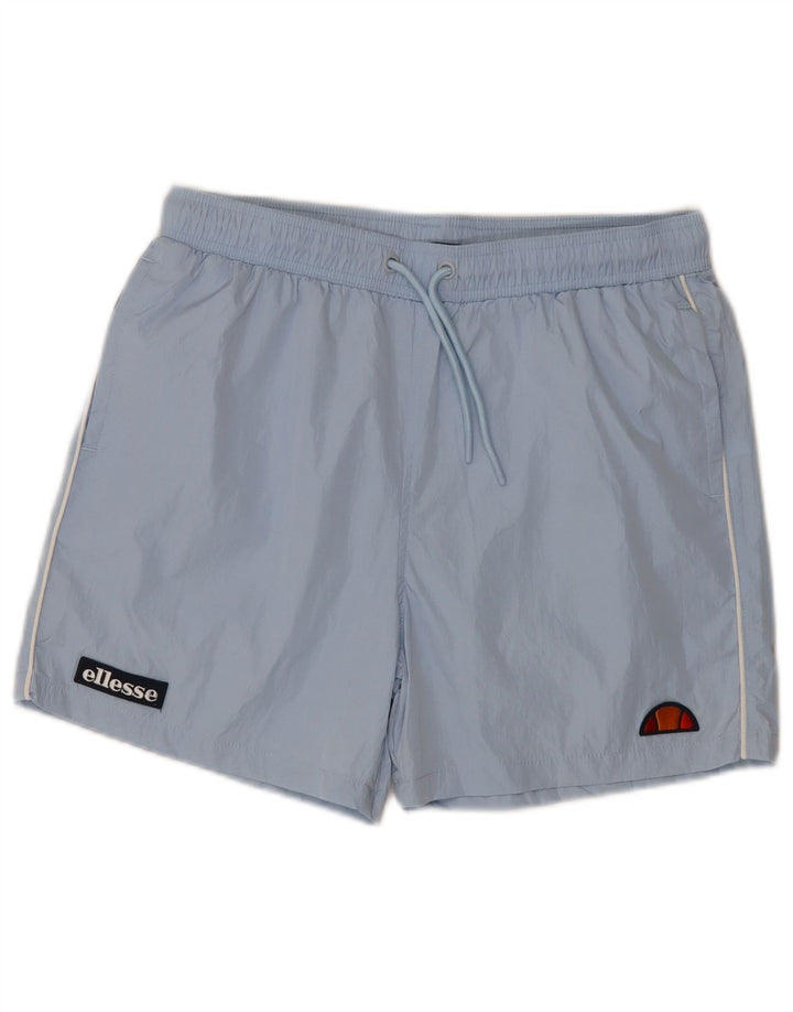 Pantaloncini sportivi da donna Ellesse UK 14 blu medio in poliammide