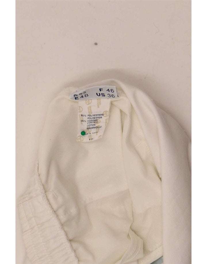 Pantaloncini sportivi grafici da uomo Sergio Tacchini IT 52 Large Poliestere bianco