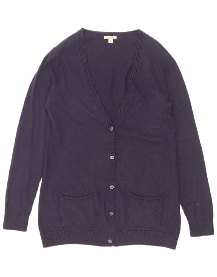 Maglione cardigan da donna Gap UK 12 nylon blu navy medio