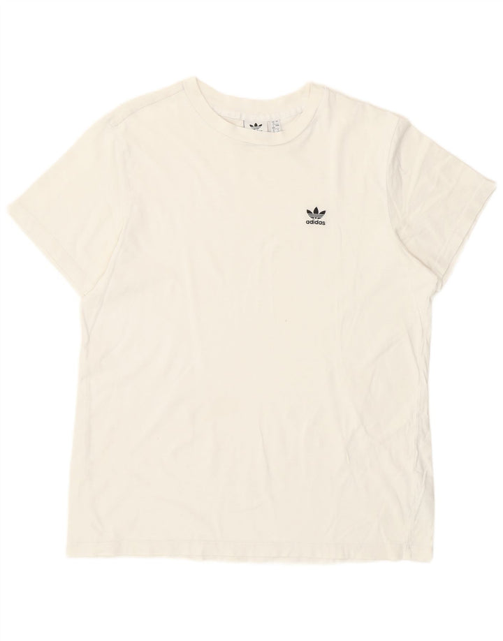 T-shirt da donna Adidas Top UK 12 cotone bianco medio