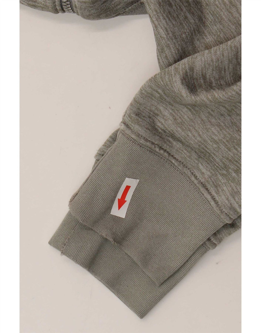 Felpa con cappuccio e zip Jordan da uomo in poliestere grigio medio