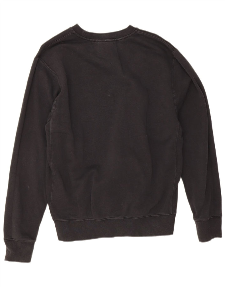 Felpa Nike da uomo dal taglio ampio, piccola, in cotone nero