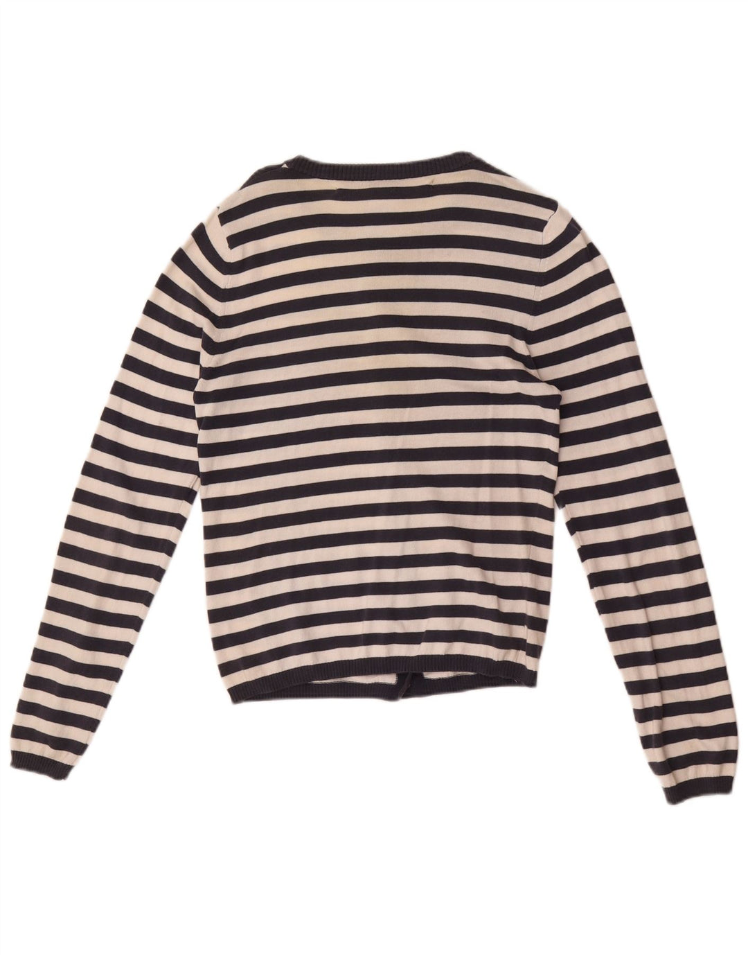 Maglione cardigan da donna Murphy & Nye UK 12 medio blu navy nautico
