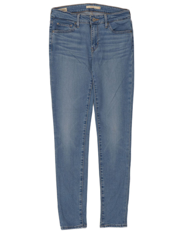 Jeans Levi's da donna 711 skinny W26 L30 cotone blu