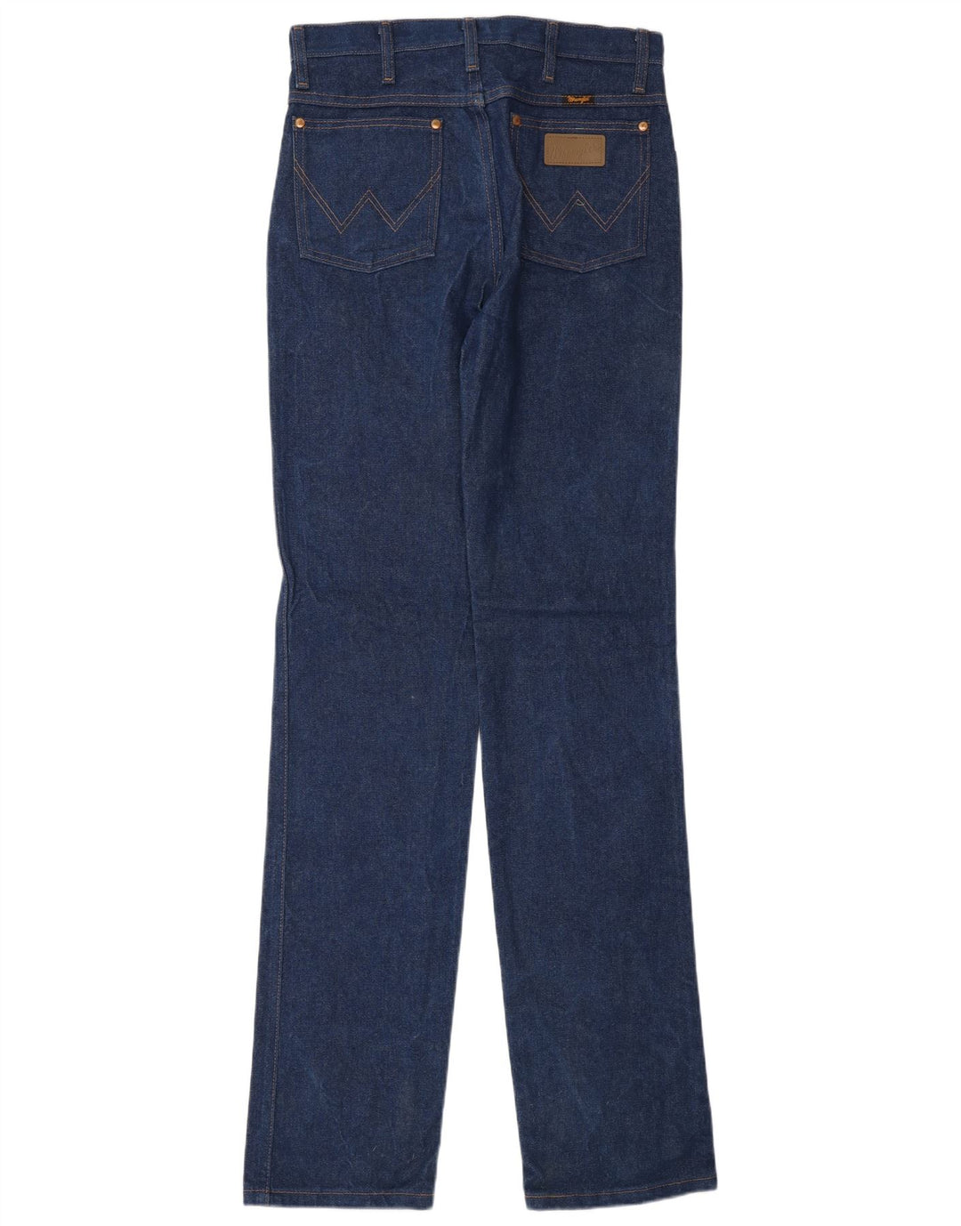 Jeans dritti da donna Wrangler W30 L36 cotone blu