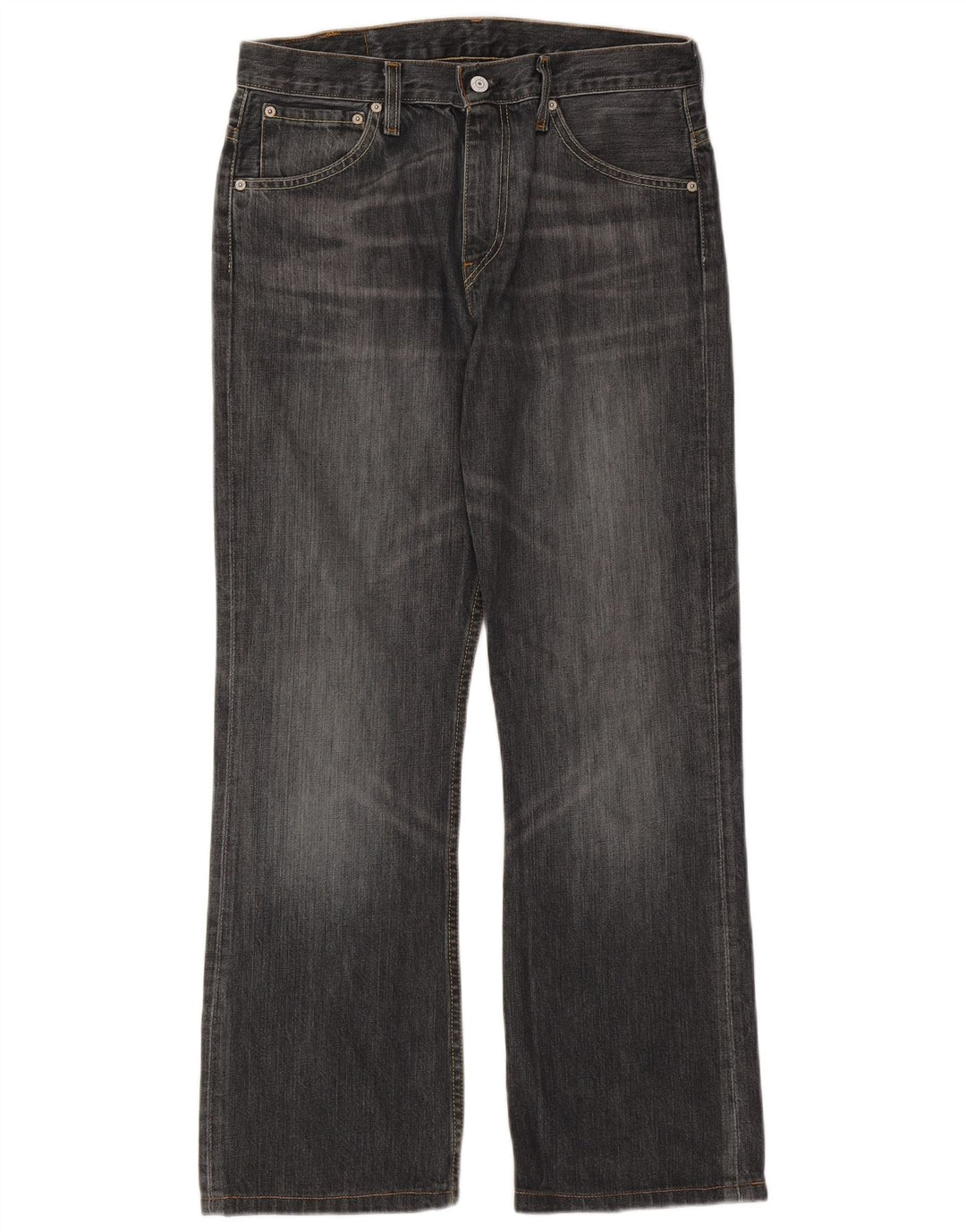 Jeans Levi's Uomo 507 Bootcut W31 L29 Cotone Nero