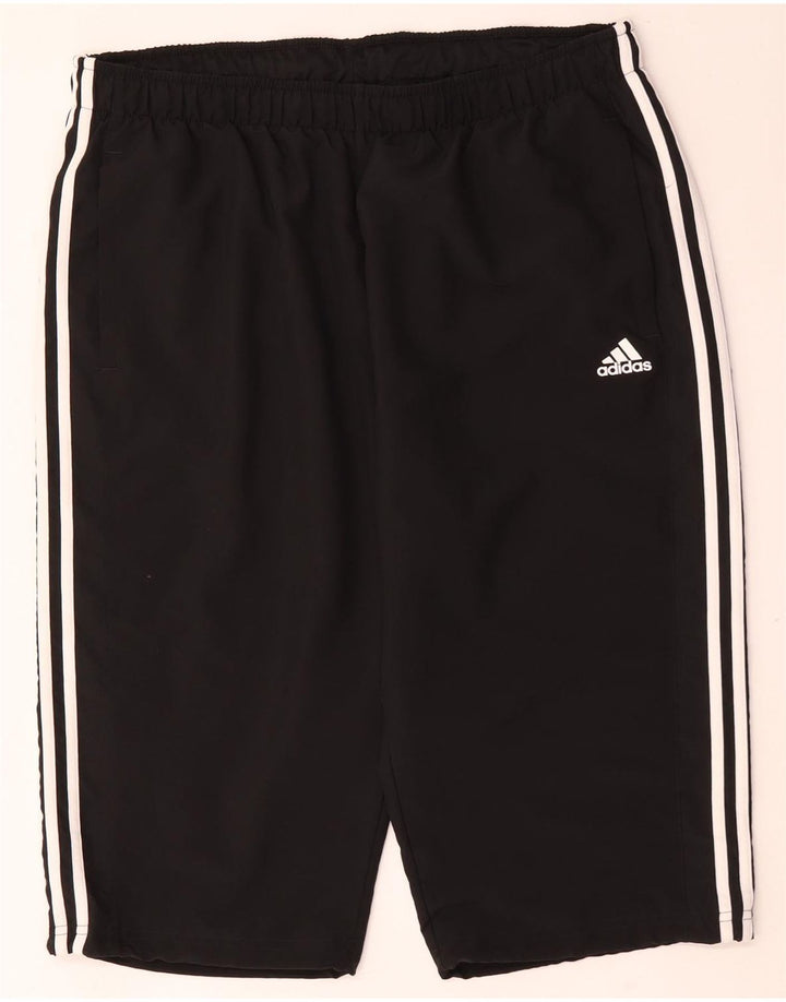 Pantaloncini sportivi da uomo Adidas Bermuda 2XL poliestere nero