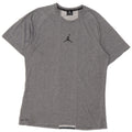 T-shirt grafica da uomo Jordan Top grigio medio color block