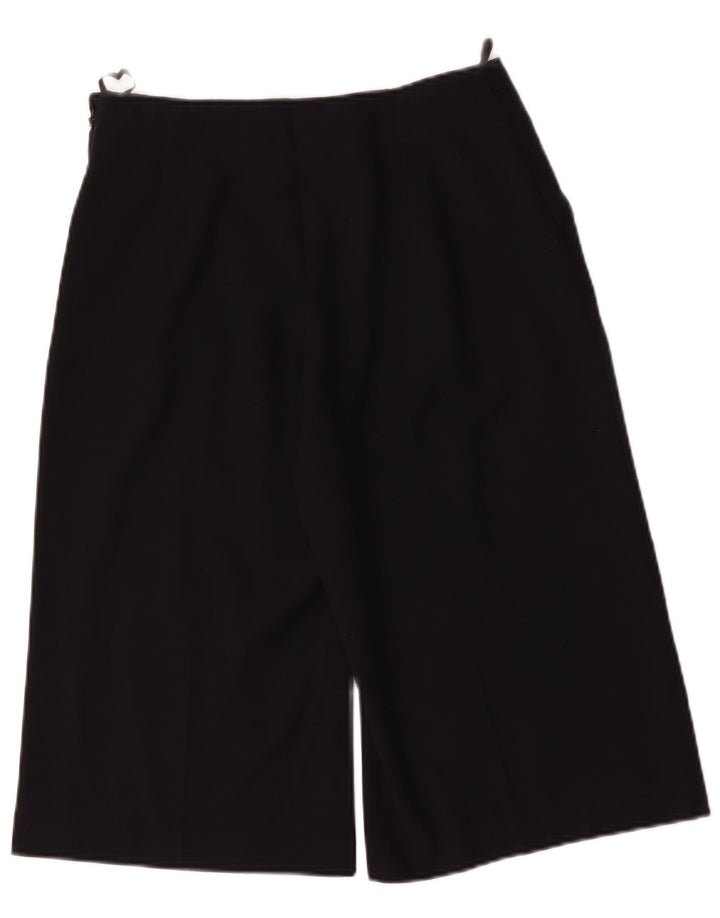 Bermuda da donna Marks & Spencer UK 10 Small W30 poliestere blu navy