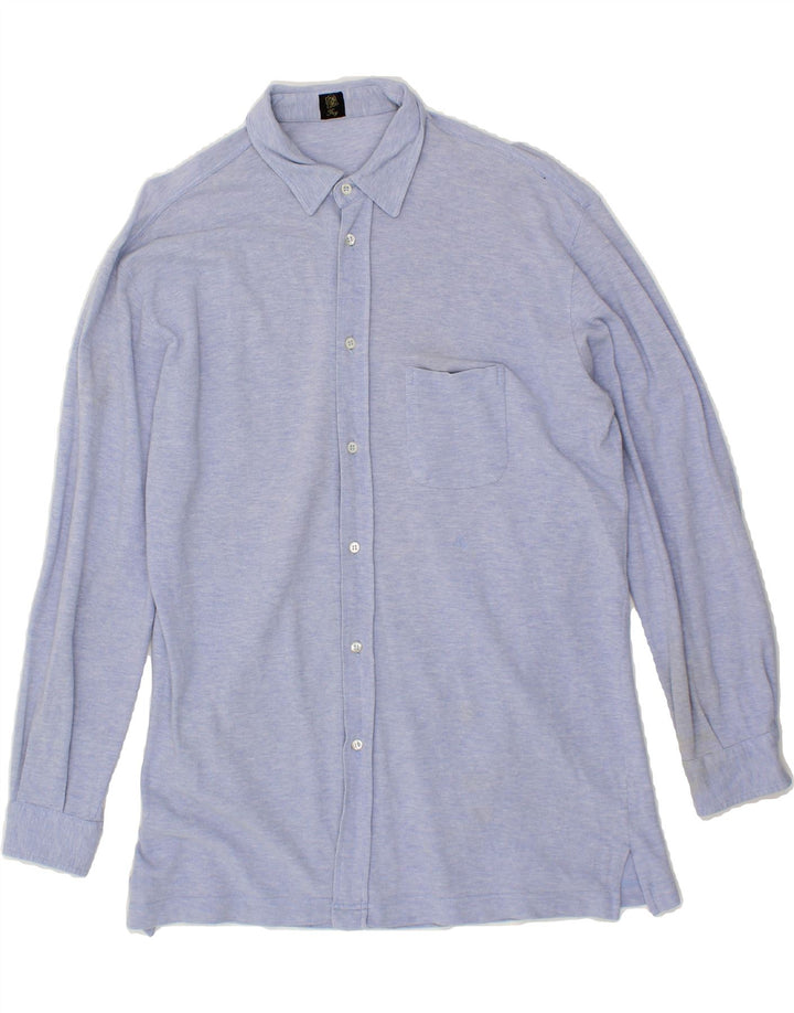FAY Mens Shirt Large Blue Vintage Fay and Second-Hand Fay from Messina Hembry 