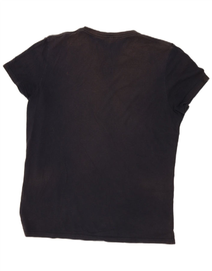 T-shirt da uomo Jack Wills Top in cotone blu navy medio