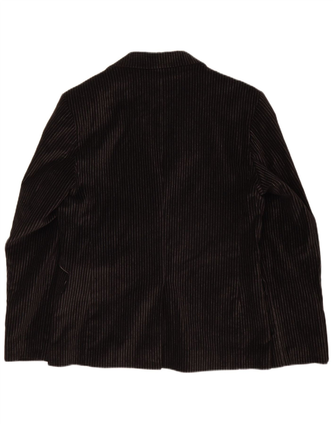 Abito da uomo Vincent a 2 bottoni e 2 pezzi IT 48 medio W30 L32 gessato nero