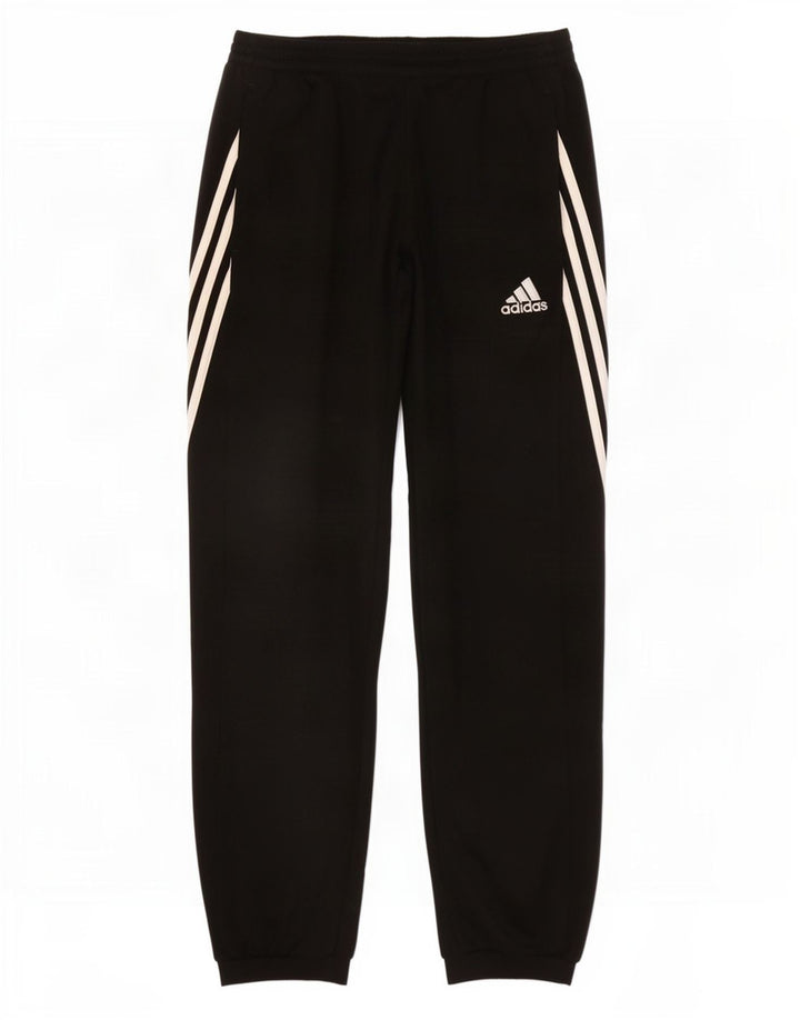 Pantaloni da tuta da uomo Adidas Joggers medio poliestere nero