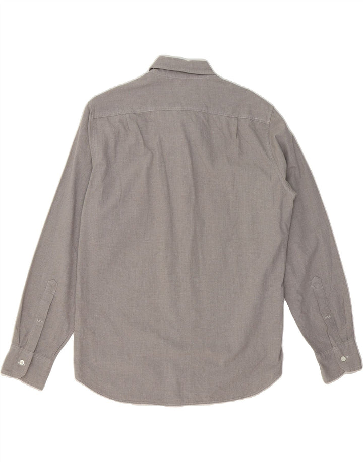 J. CREW Mens Shirt Medium Grey Cotton Vintage J. Crew and Second-Hand J. Crew from Messina Hembry 