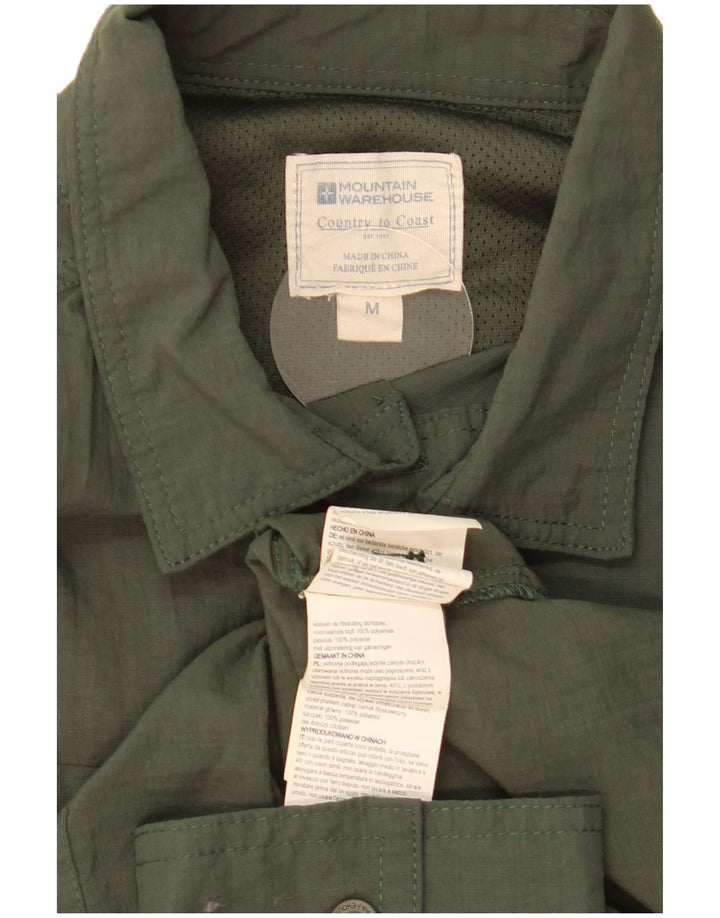 Camicia da uomo Mountain Warehouse Medium Khaki Poliammide