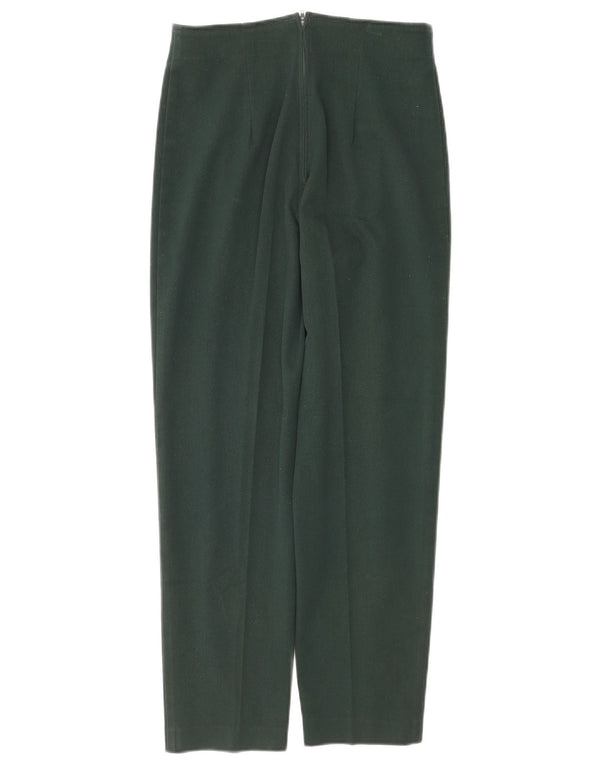 Pantaloni casual a vita alta da donna Stefanel IT 44 Medium W26 L26 Verde