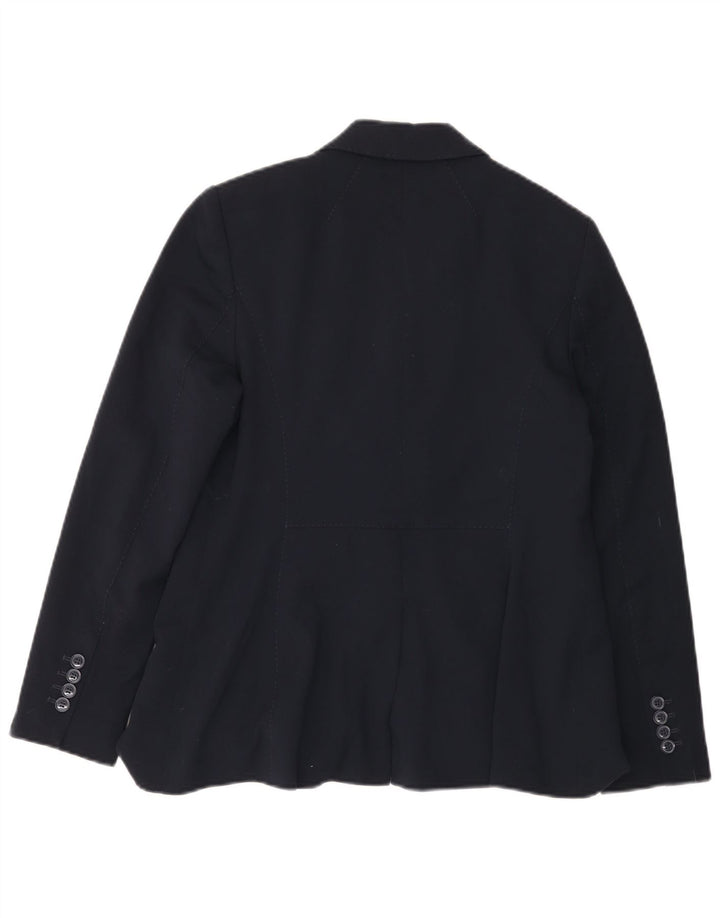 Giacca blazer a 1 bottone Marks & Spencer da donna UK 12 medio blu navy