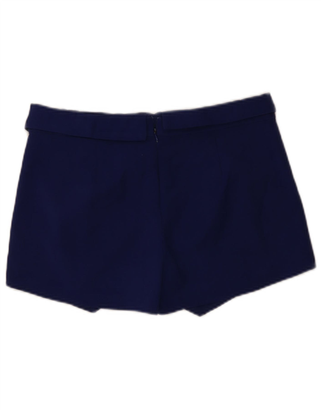 Pantaloncini corti da donna Zara medi W28 in cotone blu navy