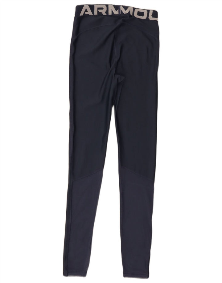 Leggings grafici da donna Under Armour UK 4 XS poliestere blu
