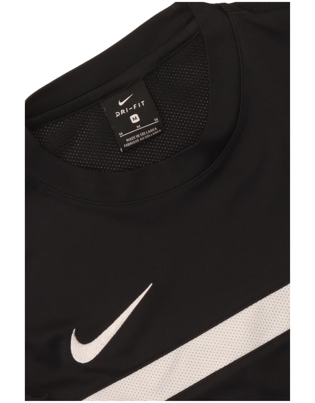 T-shirt Nike Dri Fit da uomo, colore nero medio, color block
