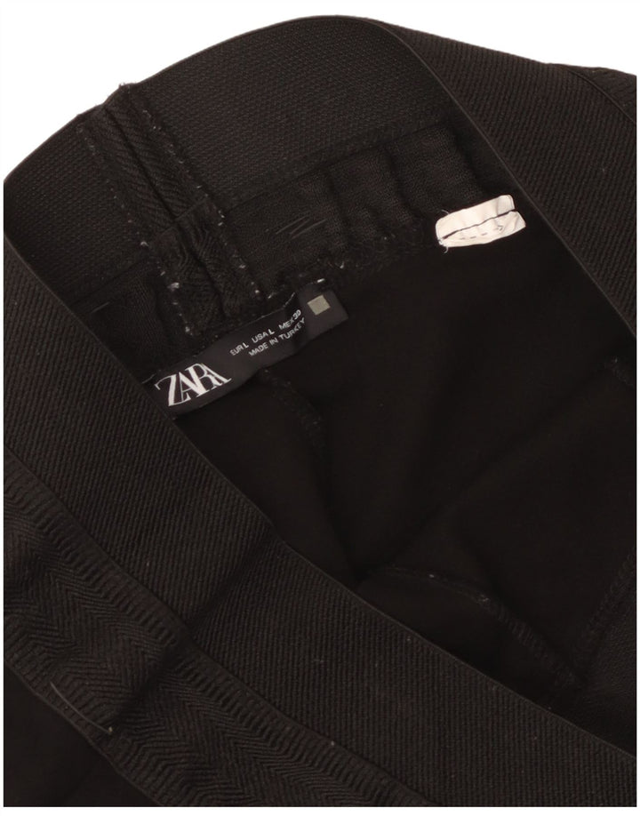 Leggings corti da donna Zara UK 14 grandi neri