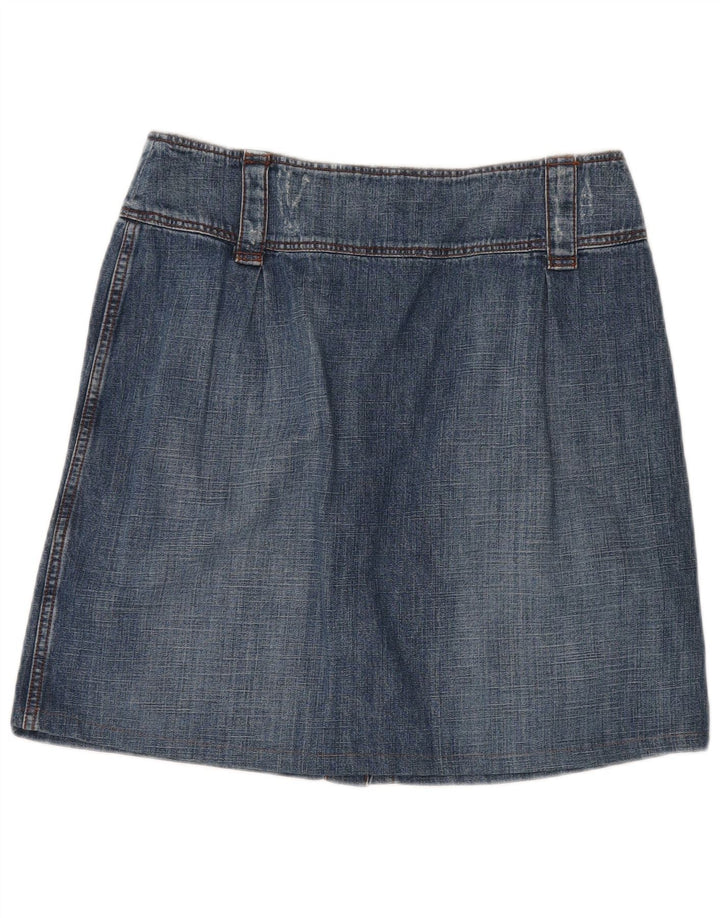 Gonna in denim da donna Max & Co. UK 14 grande W32 cotone blu