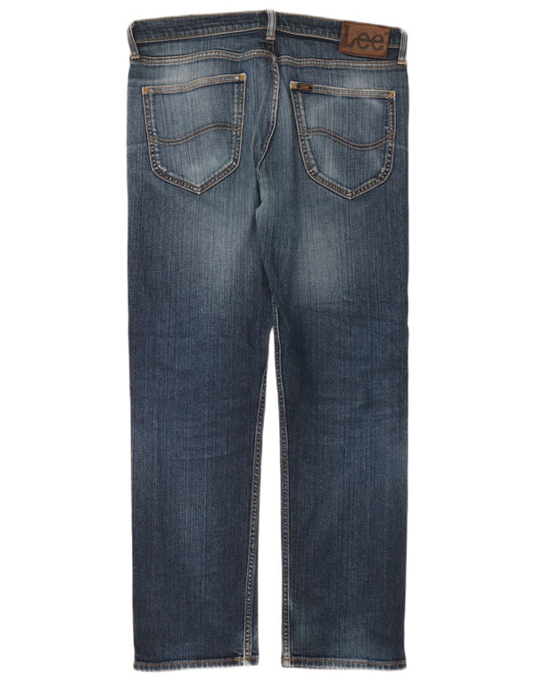 Jeans dritti Lee Blake da uomo W33 L32 cotone blu