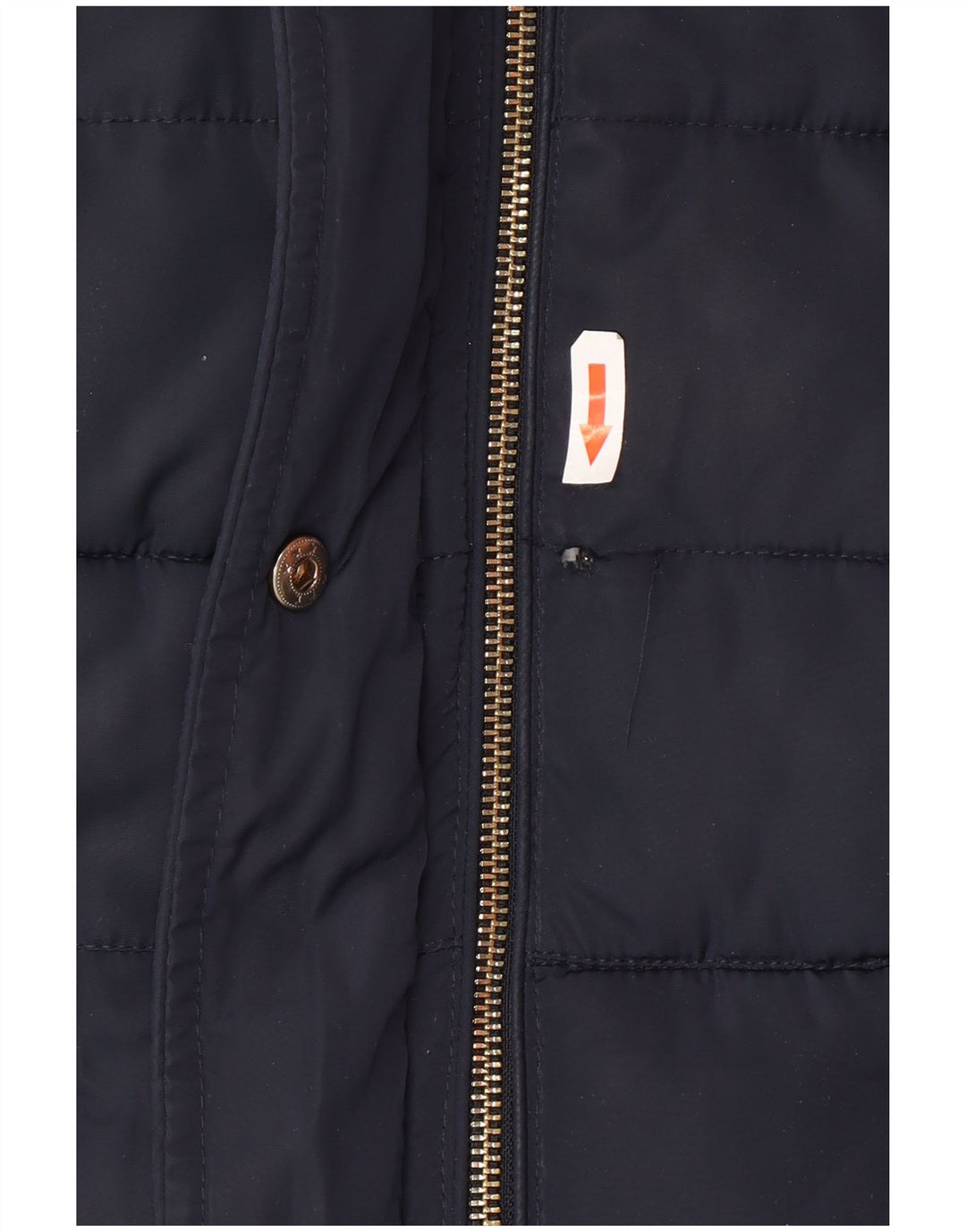Gilet imbottito da donna Monsoon UK 14 medio poliestere blu navy