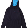 Maglione con cappuccio da uomo Russell Athletic piccolo poliestere blu navy