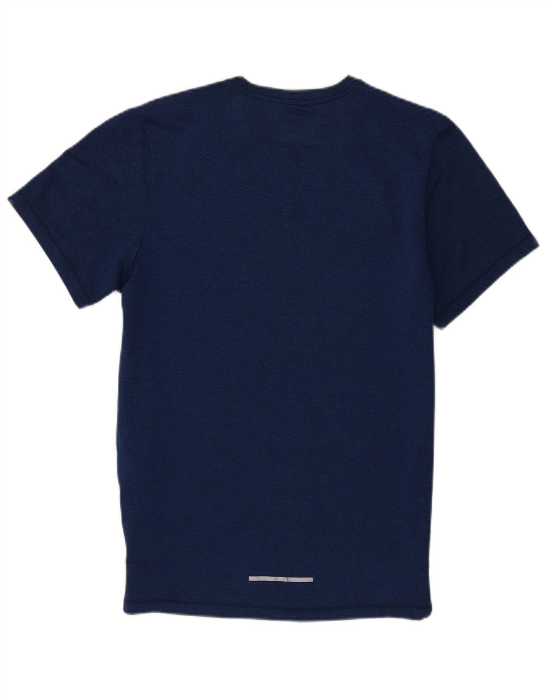 T-shirt Nike da uomo Dri Fit Top Small in poliestere geometrico blu navy