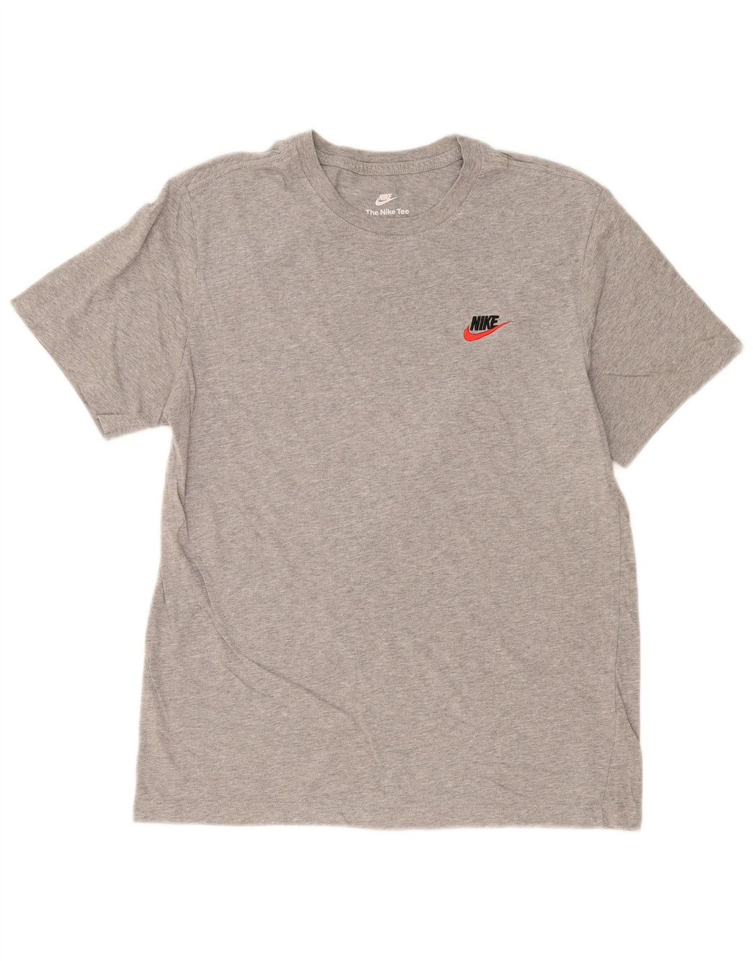 T-shirt Nike The Tee da uomo in cotone grigio medio