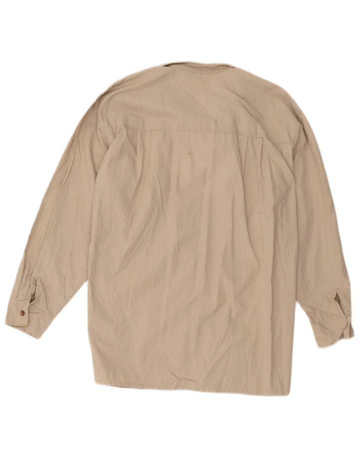 Camicia da uomo vintage taglia 40 beige medio